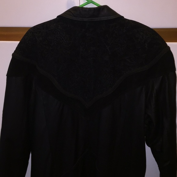 Winlit New York leather long coat - Picture 11 of 12